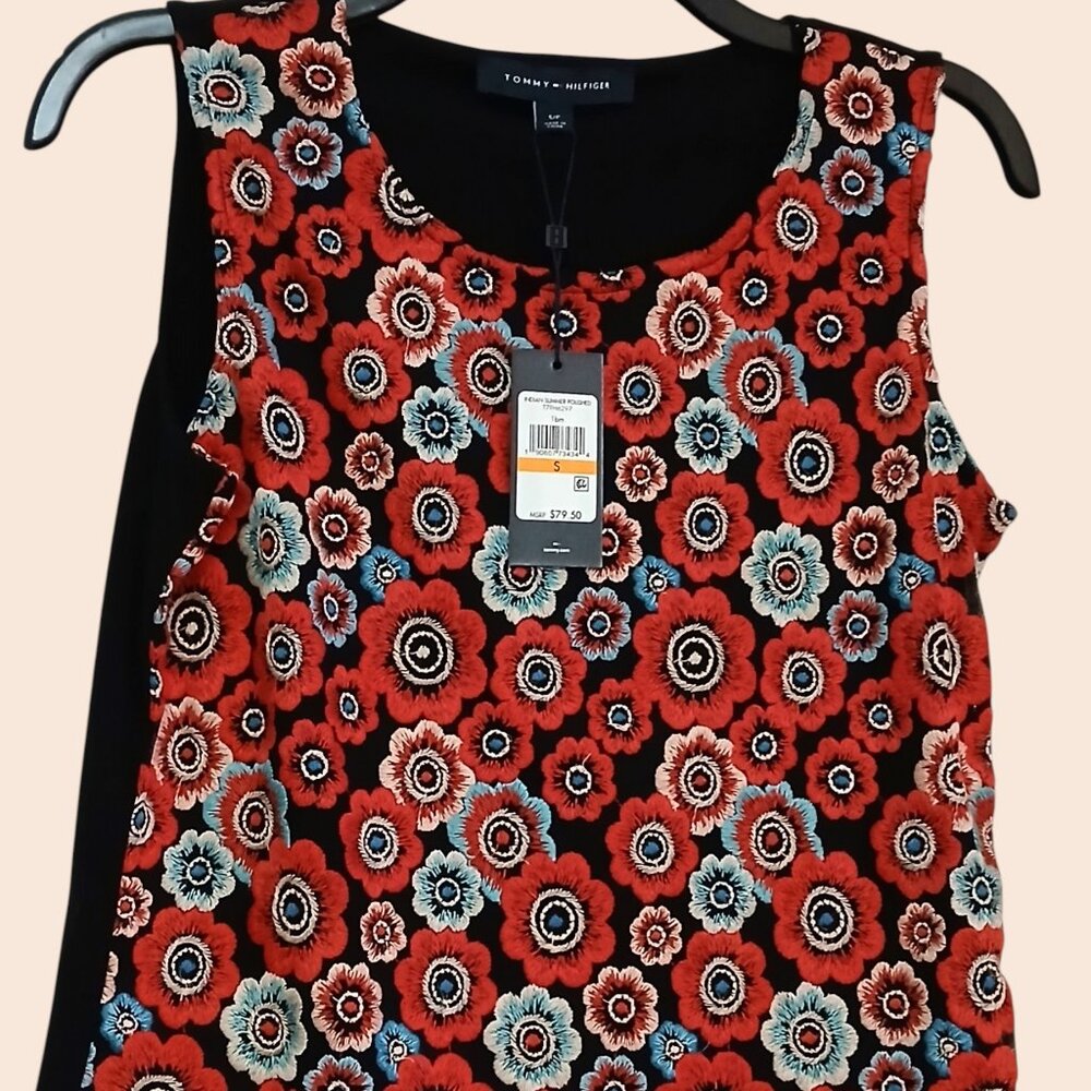 Tommy Hilfinger Blouse Black Small